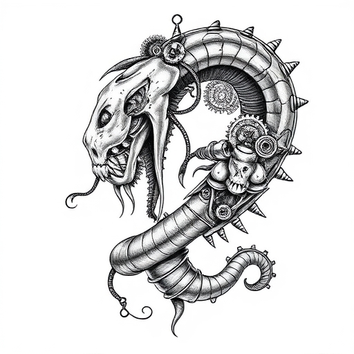 Serpent’s Kiss Tattoo idea