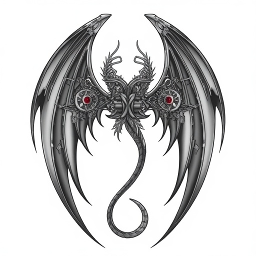 Sacred Wings of the Eternal Serpent Tattoo idea