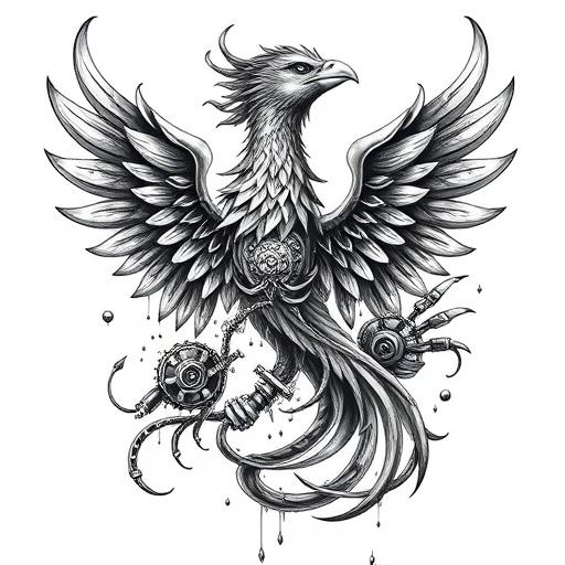 Silver Phoenix’s Breath Tattoo idea
