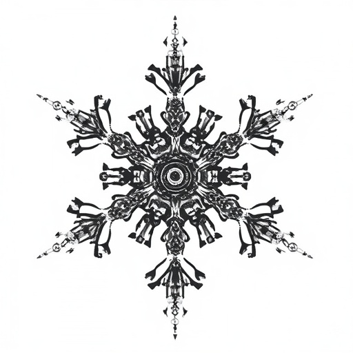 Snowflake Tattoo idea