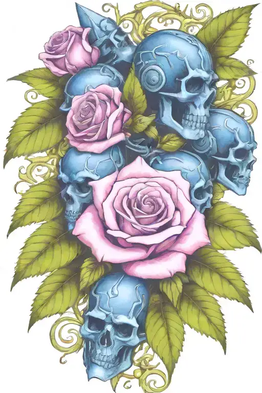 Warhammer 40K Night Lords And Roses With Vines