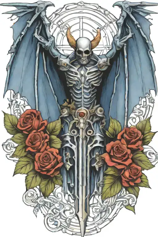 Warhammer 40K Night Lords Bat Wings And Roses With Briars