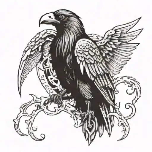 Reaper Sacred Heart Raven