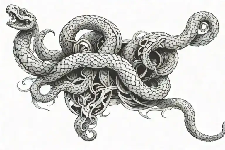 Snake Intertwined