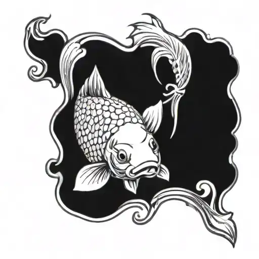 Carp Koi Fish Yin