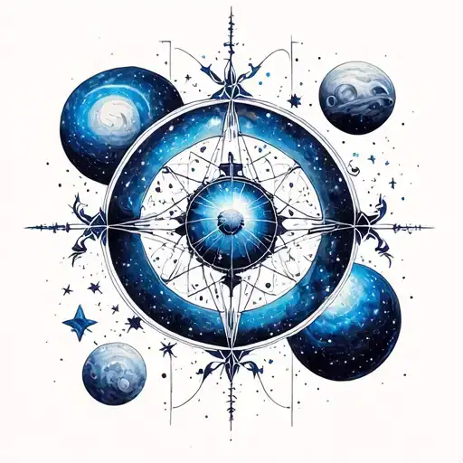 Astrology And Planets Stars And Nebulas