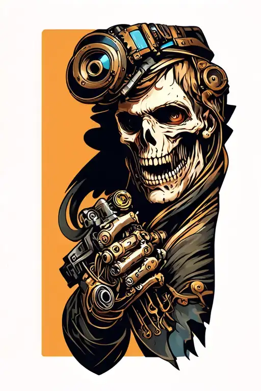 Steampunk Showing Inner Forearm