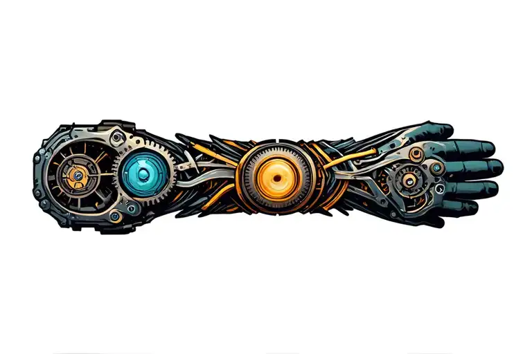 Mechanisms Integrated Into The Wrist