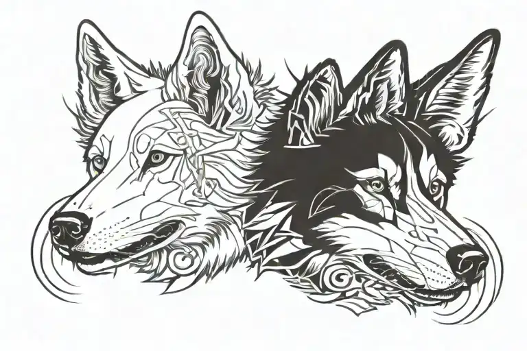 Samoyed Husky Dog Ears