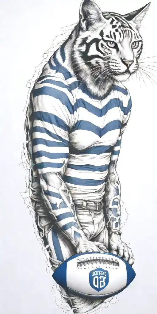 Geelong Cats Football Club Afl Stadium In Background