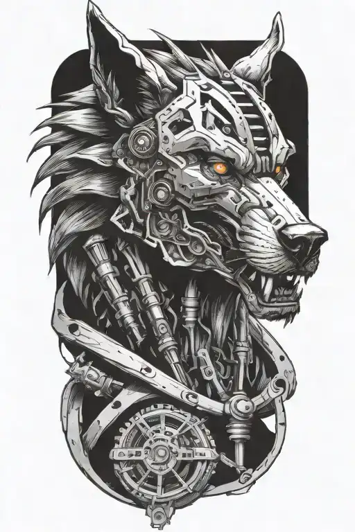 Robotic Werewolf Howling