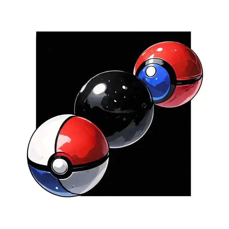 Pokemongo Pokeball Great Ball Ultra Ball And Master Ball Original Group