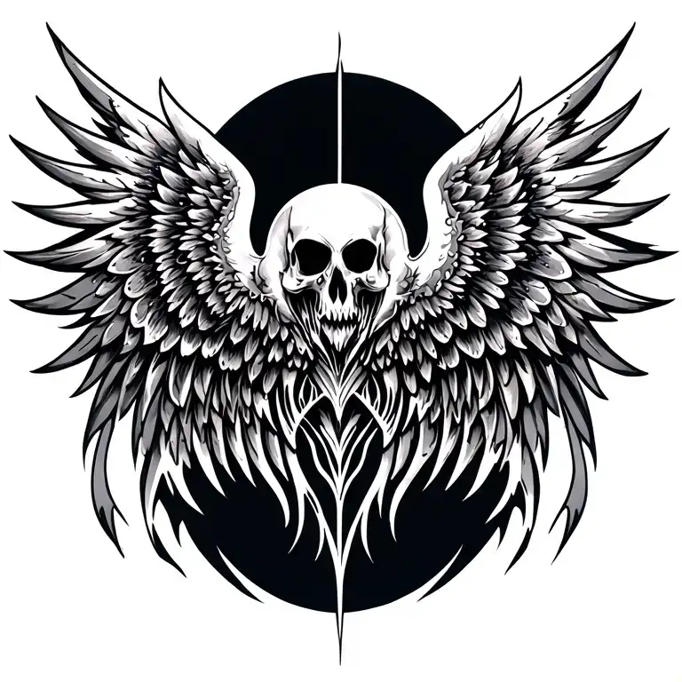 Tribal Wings Spread Wide