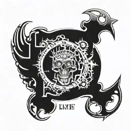 Text Live Life King Size Male