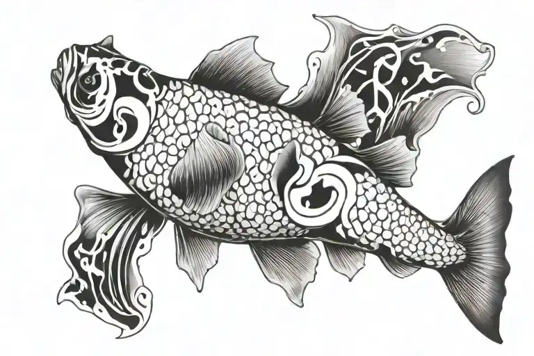 Carpe Koi Fish Realism