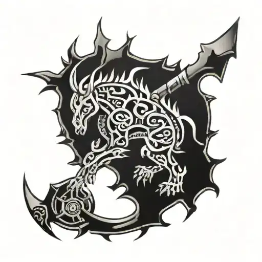 Small Tattoo Symbolizing Strength