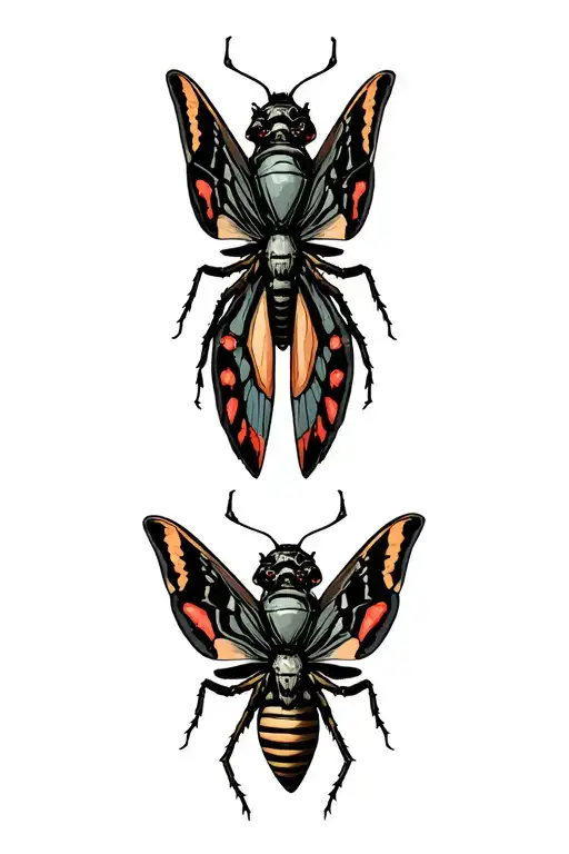 Halloween Zombie Moth