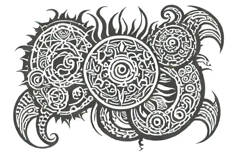 Cancer Sign Polynesian