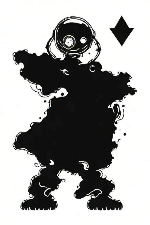 Black Hole In The Middle Of A Galaxy Filled With Stars