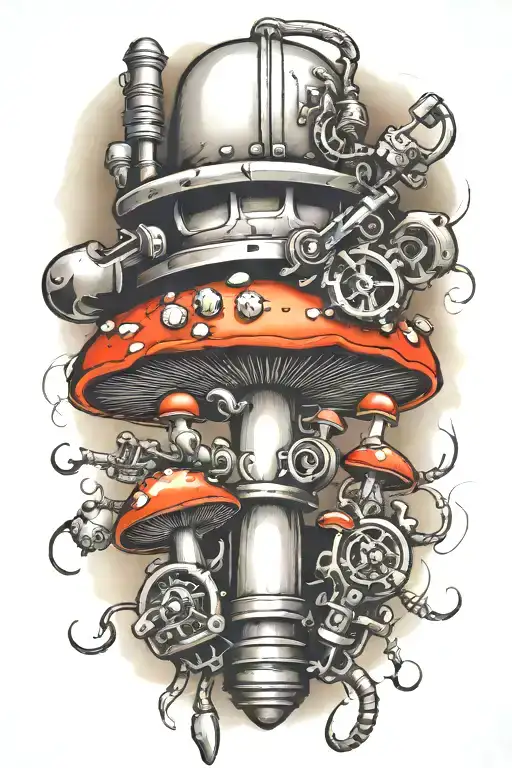 Gangster Mushroom Grenade Mixed Together