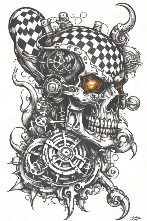 Shall Punk Checkerboard