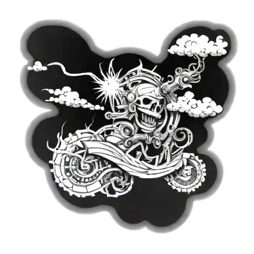 Jappanese Cloud Fore Arm