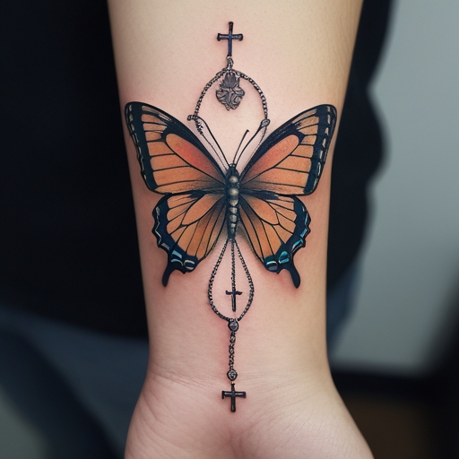 Rosary Butterfly