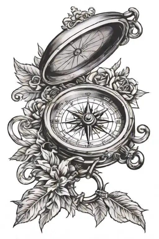 Dollar And A Compass