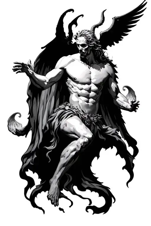 Lucifer Ruling Over Heaven