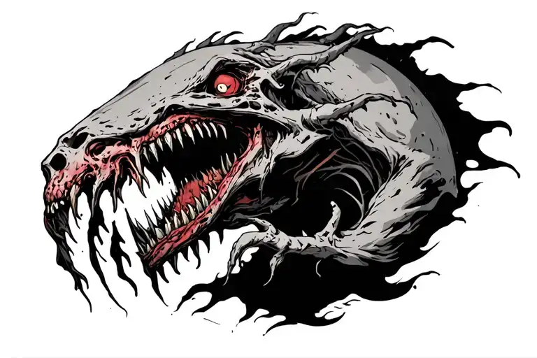 Disturbing And Gore Creepy Monster