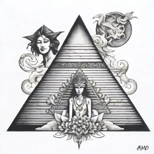 Pyramid Ando Love Couple