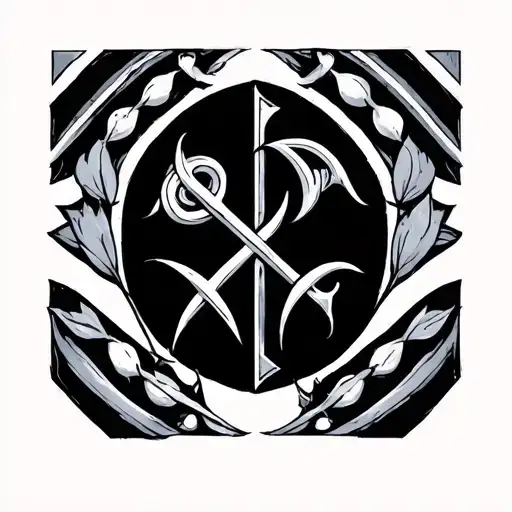 Minimalist Nordic Runes