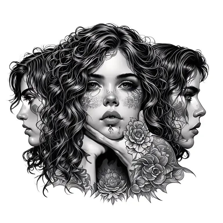 Nacked Girl With Fice Men