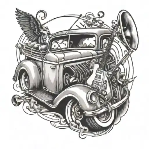 Music And Cars Driving