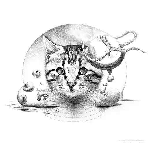 Cat And The Creation Of Adam