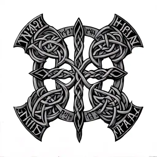 Celtic Cross And Words Mccarthy Blood Meridian Hayna