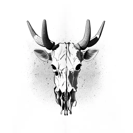 Western Sunsets Cactus Dirt Roads Cow Skulls