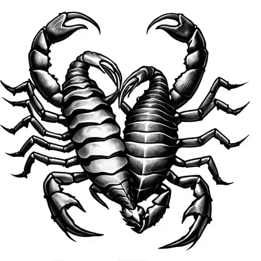 Scorpion And Taurus Playing Together Representing The Client's Love