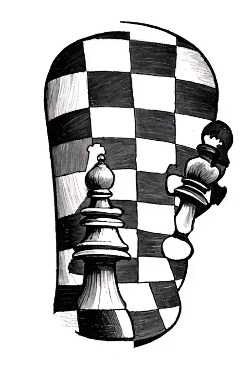 Chess Board Design Incorporating