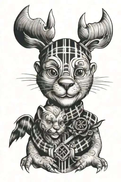 Father Kids Scottish