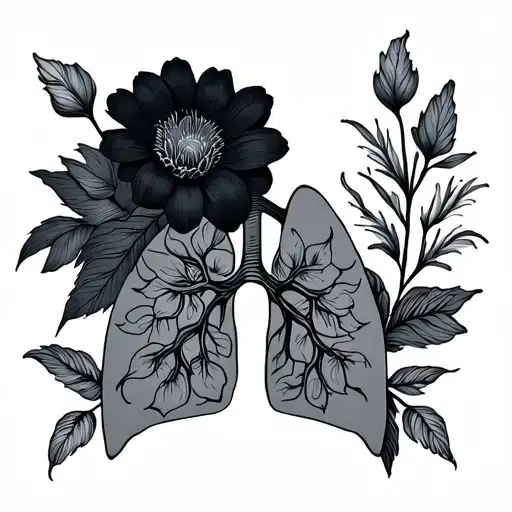 Fine Line Lungs With One Half Being Cosmo Flowers Boquet