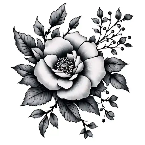 Vine And Flower Wrap