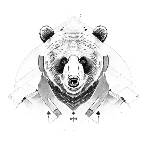 Bear Wearing Gladiator