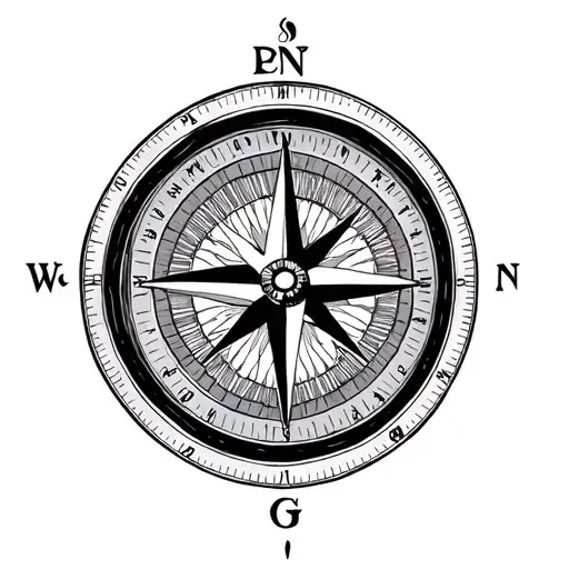 Compass Fine Line