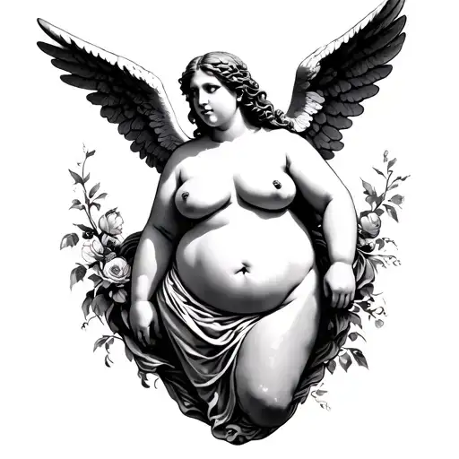 Nude Chubby Angel
