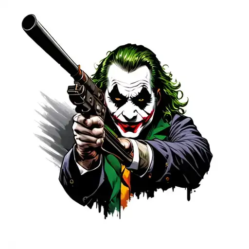 Joker With A Bazooka