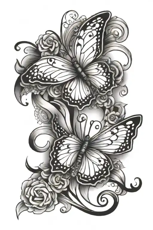 Cross With I Love You Butterfly