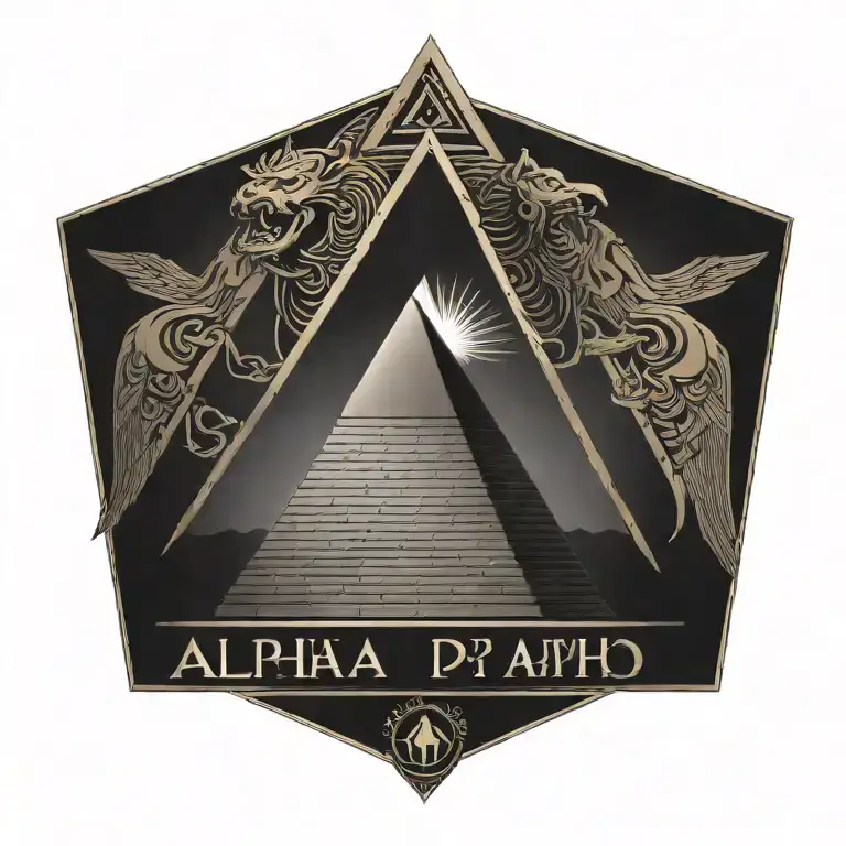 Alpha Phi Alpha Egyptian Pyramid