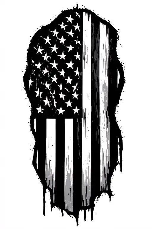 We The People American Flag Sleeve