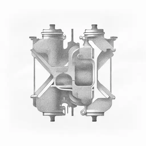 Minimalist Design Inspired By Car Engine Parts